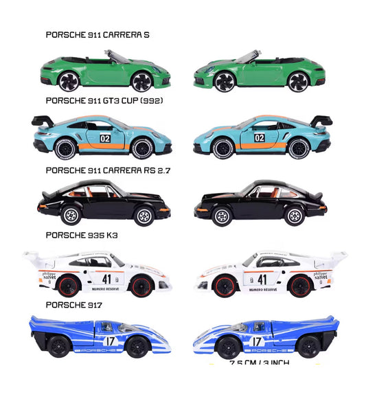 MAJORETTE - PORSCHE - EXCLUSIVE COLLECTION