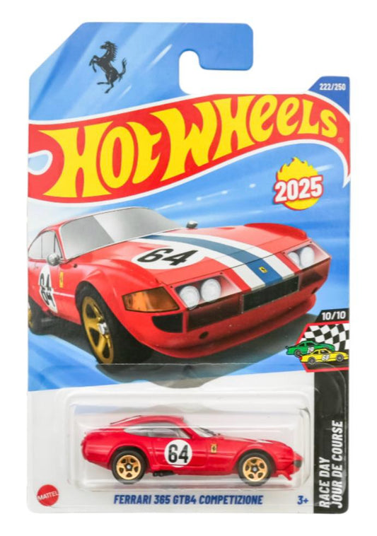 HOT WHEELS - FERRARI 365 GTB4 COMPETIZIONE - IMPORTED EXCLUSIVE COLLECTION 2025