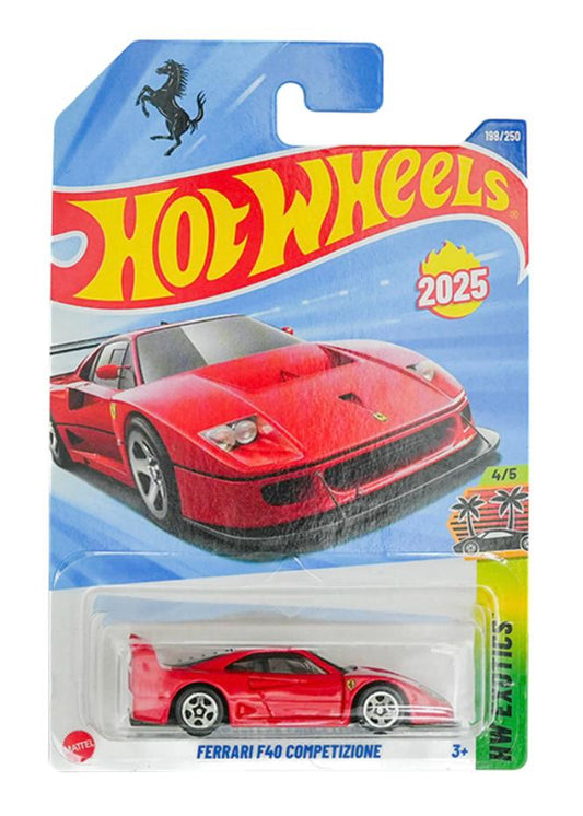 HOT WHEELS - FERRARI F40 COMPETIZIONE - IMPORTED EXCLUSIVE COLLECTION 2025