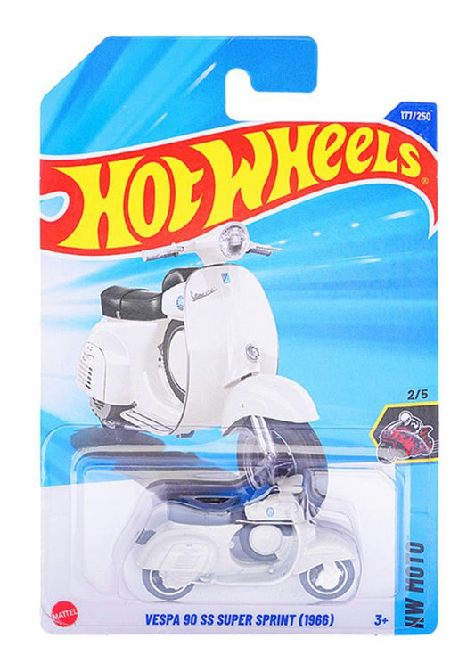 HOT WHEELS - VESPA 90 SS SUPER SPRINT (1966) - IMPORTED EXCLUSIVE COLLECTION 2025