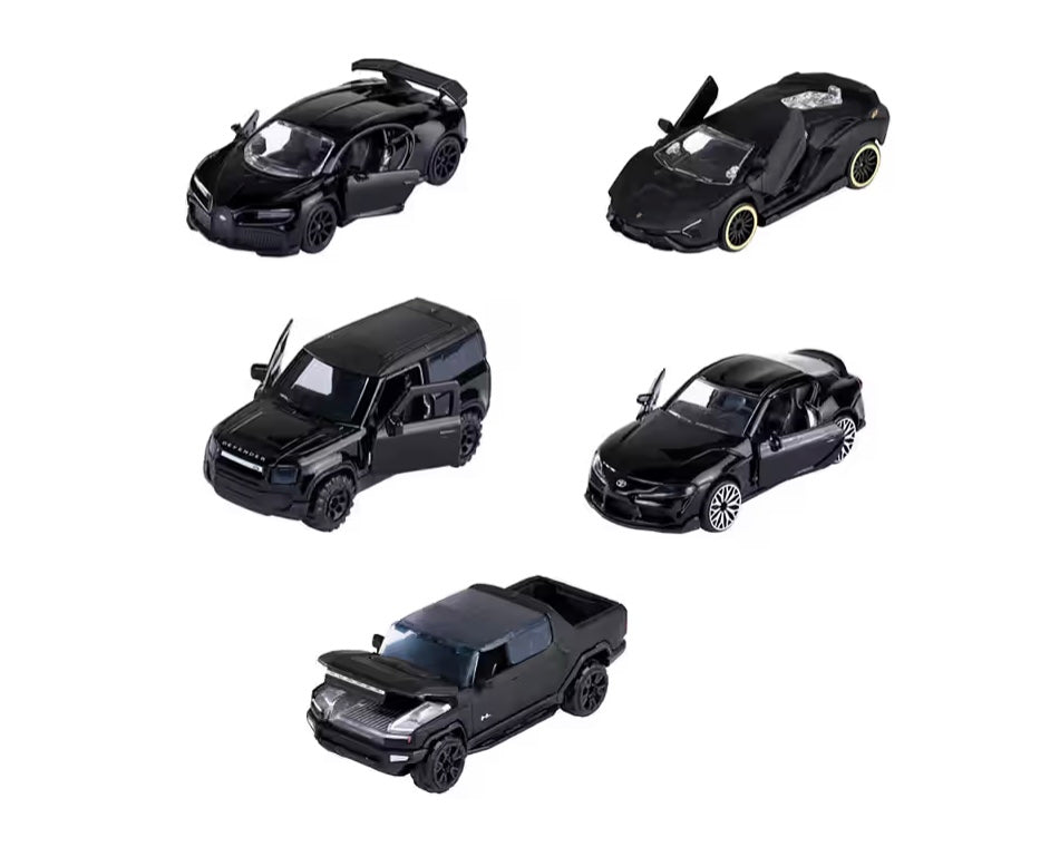 MAJORETTE - BLACK EDITION - EXCLUSIVE COLLECTION
