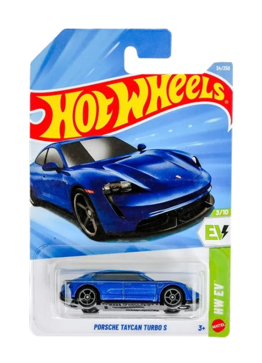 HOT WHEELS - PORSCHE TAYCAN TURBO S - IMPORTED EXCLUSIVE COLLECTION